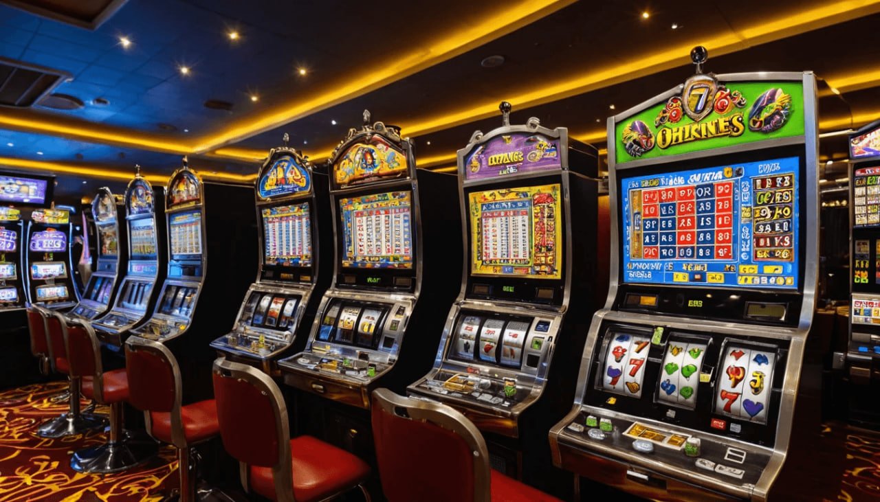 Tampilan permainan live kasino di platform mechaslot